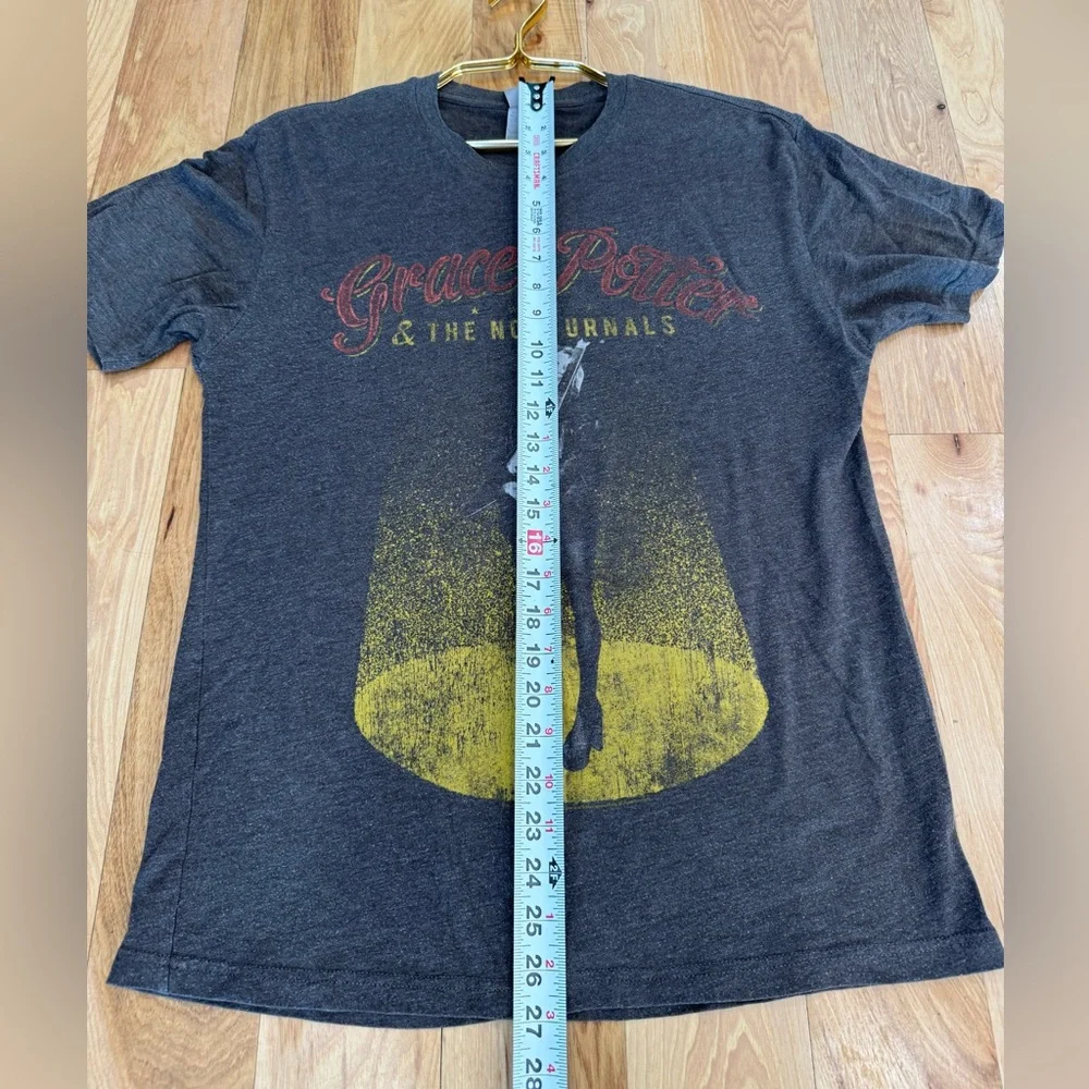 Vintage 2010 Grace Potter and the Nocturnals Gray Concert Graphic Tee T9 - Picture 6 of 7